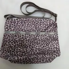 レスポートサック ヒョウ柄ショルダーバッグ　スモールクレオクロスボディ