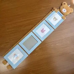 ミキハウス　身長計付きフォトフレーム