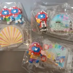 大阪万博カプセルトイ　ミャクミャク3点セット