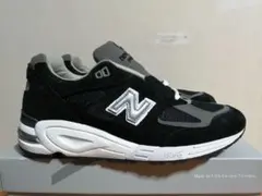 us9 27.0cm ニューバランス M990BL2 ブラック 990 v2