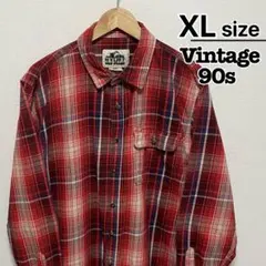 キルティングネルシャツ