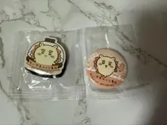 ちいかわくら寿司 ビッくらポン シーサー缶バッジシーサーくりまんじゅうマグネット