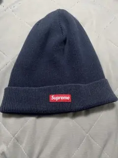 Supreme ネイビー ニット帽