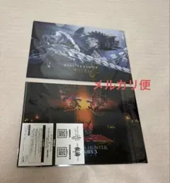 ゲームショウ2025 モンスターハンターワイルズ クリアファイル2枚　モンハン