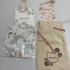 PAUL & JOE ハンカチショップ袋・布袋セット