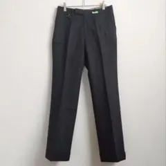 美品　ユナイテッドアローズ　トラウザーズ　ウール　ストライプ　グレー　フレア