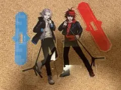 ハンドレッドライン 最終防衛学園 蒼月 偉人 ＆ シオン アクリルスタンド グッズ-スタンドポップ】HUNDRED LINE -最終防衛学園- アクリル