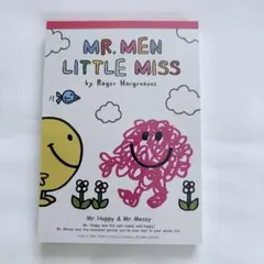 MR. MEN LITTLE MISS メモ帳 ミスターメン リトルミスのサムネイル