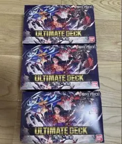 ONE PIECE カードゲーム アルティメットデッキ 三船長集結 3BOX