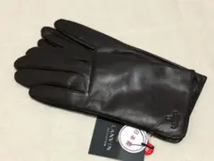 430新品LANVIN COLLECTIONランバン羊革ラムレザー手袋日本製