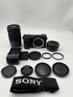 □ 極少 S数1242回 □ SONY α6400 ダブルズームレンズキット - メルカリ