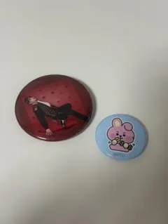 BTS グク ジョングク 缶バッジ - メルカリ