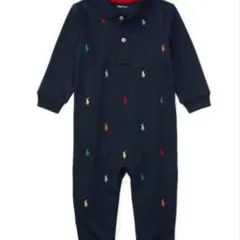 新品　ラルフローレン　ロンパース　刺繍