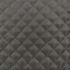 キルティング生地　テトロンブロード　黒