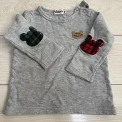 ホットビスケッツ★長袖カットソー★80