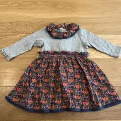 SENSE OF PLACE 花柄ワンピース 90㎝