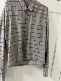 50s ビンテージシャツ カスリ柄