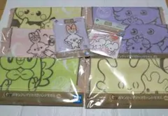 一番くじ ポケピース タオル6枚 ワッペンチャーム ステッカー