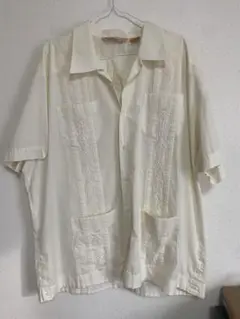Cuba Shirt キューバシャツ　半袖　刺繍