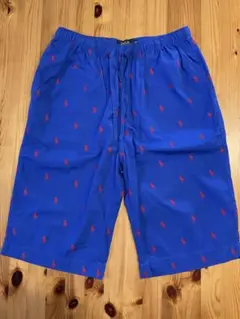 ポロラルフローレン　ポニーロゴ柄　ハーフパンツ　総柄　サイズM