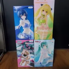 美少女フィギュア 4体セット ムチュート 初音ミク