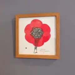 期間限定値引き】山口一郎 原画 希少 三輪の花 Mサイズ - メルカリ