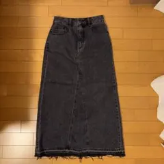 GU デニムAラインスカート Mサイズ