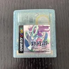 ゲームボーイソフト　ポケットモンスター　クリスタルバージョン