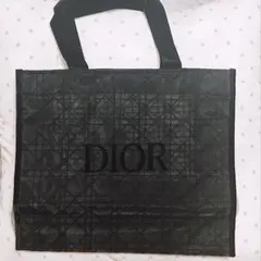 新品未使用 DIOR ディオール メッシュトートバッグ ノベルティ ブラック