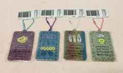 チェゴジム　ラメ入りアクリルキーホルダー 4枚