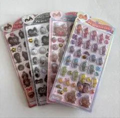 【確実正規品】モンチッチ うるちゅるPOPシール 4種類セット　カミオジャパン