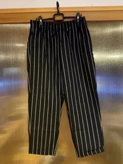 ストライプ ワークパンツ