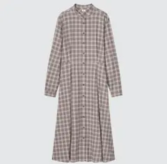 ユニクロ　ソフト フランネル フレア ワンピース 3XL