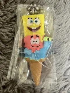 スポンジボブマスコット&グミチャーム食玩 アイス