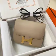 HERMES ショルダーバッグ ベージュ