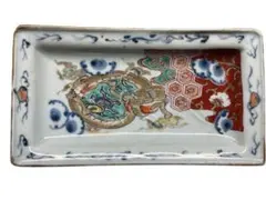 中国美術 青花 麒麟文 蓋盒 香合 漢詩入 古染付 古玩 唐物 古美術 骨董