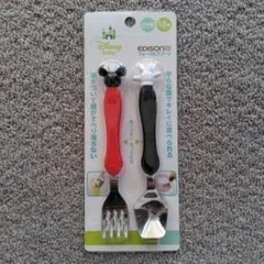 EDISON/エジソン フォーク＆スプーン（ディズニー/ミッキー）