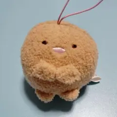 すみっコぐらし とんかつ うつぶせ ゴムひも付き マスコット Part3