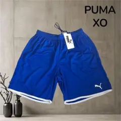 PUMA プーマ ハーフパンツ スポーツ サッカーウェア ブルー