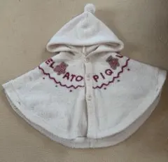 Gelato Pique ベビーポンチョ 80