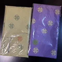 【新品未開封】七宝柄 風呂敷 2枚セット 和装小物