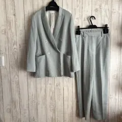プラステ　セットアップ　ジャケット&パンツ　ダブルジャケット