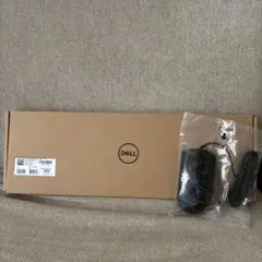 【新品未使用】DELL 純正　キーボード&マウス　ブラックUSB有線タイプ