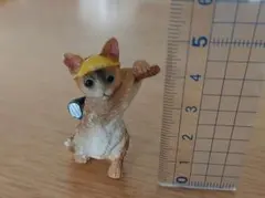 ☆希少　猫 フィギュア　ゴルフのサムネイル