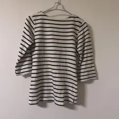 レディース ボーダーシャツ 七分袖 Mサイズ