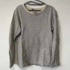 r.mFITS ラグマート　長袖Tシャツ　ボーダー　ジュニア　130