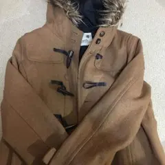 earth music&ecology アース ショートダッフル ベージュ