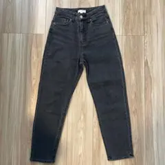 H&Mハイウエストアンクルデニム