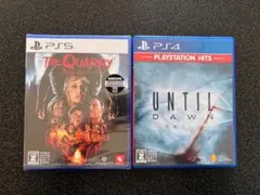 【PS5】 クアリー(新品未開封)& 【PS4】アンティルドーン(中古)セット