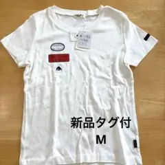 【新品タグ付】DOG-STAFF 半袖 Tシャツ オフホワイト レディース　M